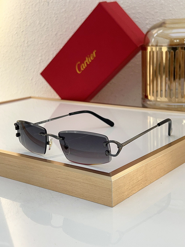 Cartier Sunglasses AAAA-6603