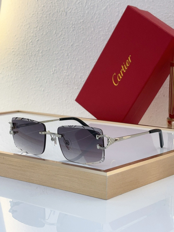 Cartier Sunglasses AAAA-6864