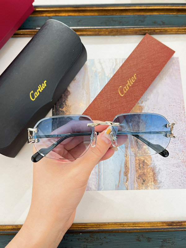 Cartier Sunglasses AAAA-6056
