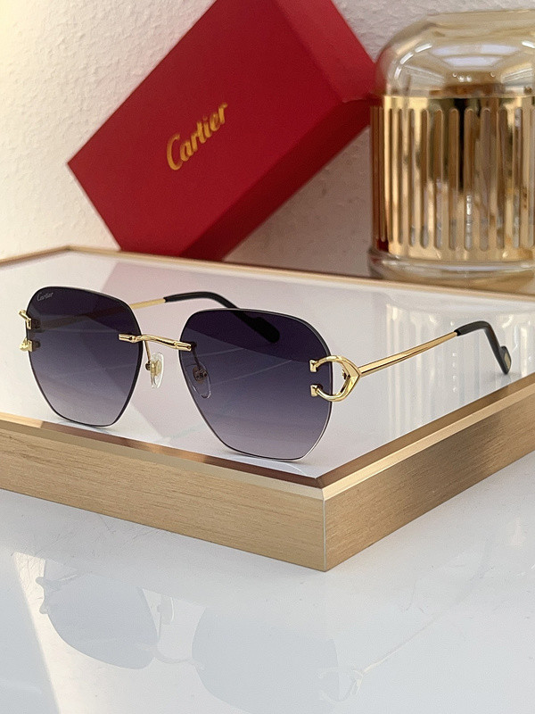 Cartier Sunglasses AAAA-6443