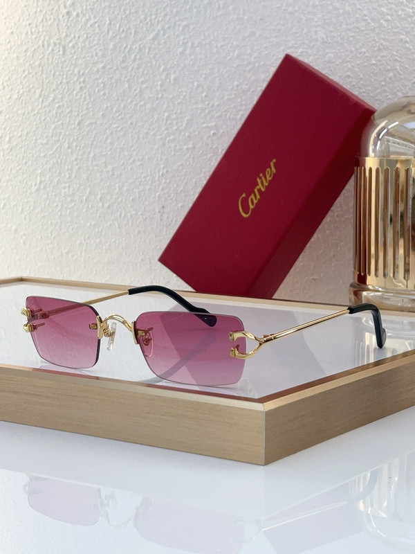 Cartier Sunglasses AAAA-6931