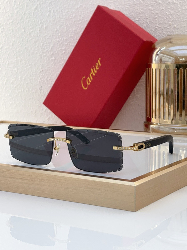 Cartier Sunglasses AAAA-6254
