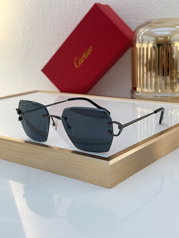 Cartier Sunglasses AAAA-6616