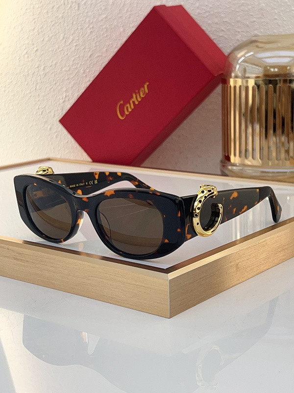 Cartier Sunglasses AAAA-6677