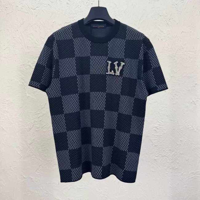 LV Shirt High End Quality-1153