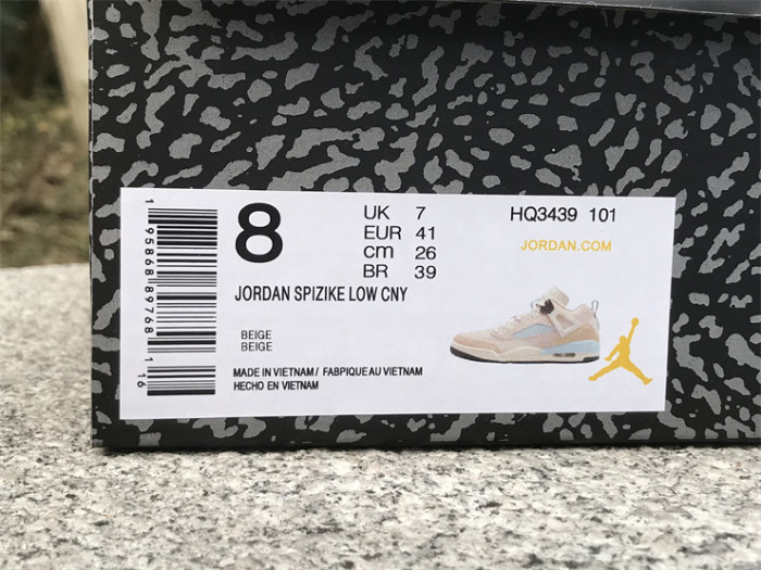 Authentic Jordan Spizike Low “Arctic Orange”