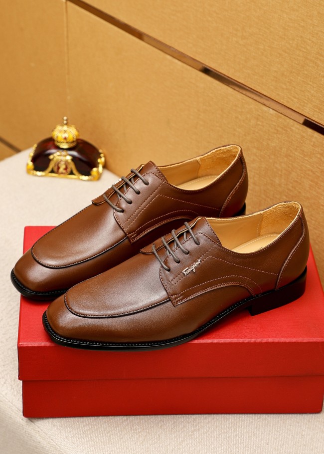 Ferragamo Men shoes 1：1 quality-439