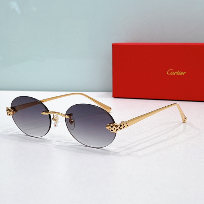 Cartier Sunglasses AAAA-7428