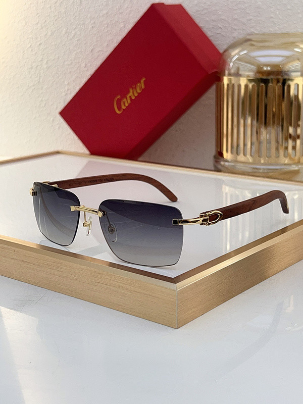 Cartier Sunglasses AAAA-7047