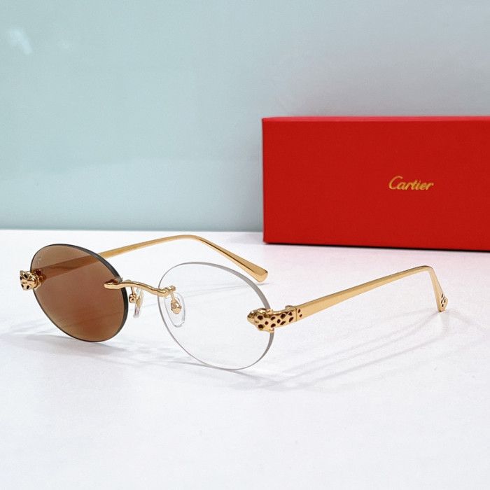 Cartier Sunglasses AAAA-7423