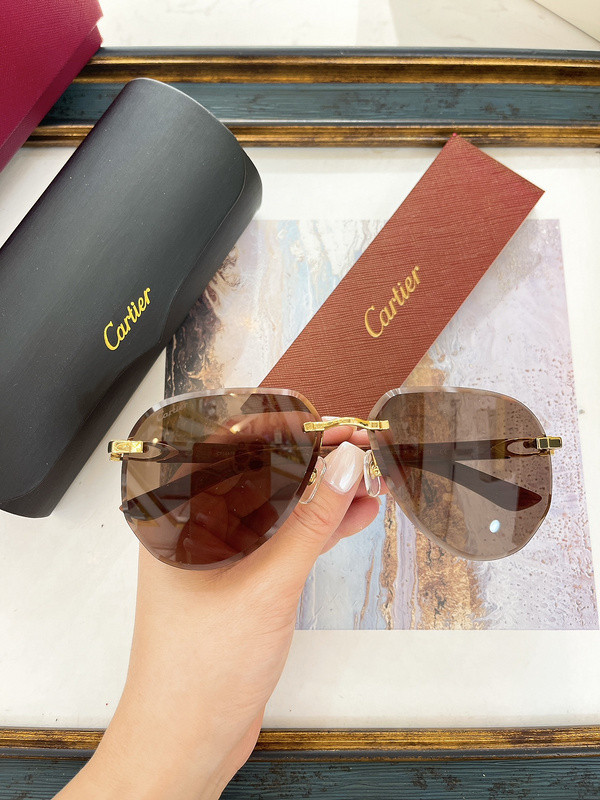 Cartier Sunglasses AAAA-7227