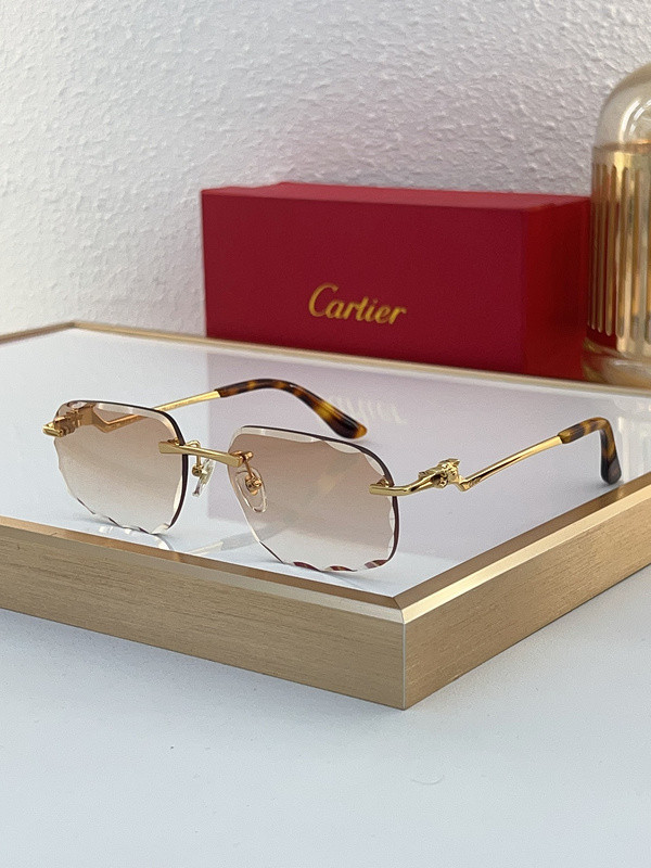 Cartier Sunglasses AAAA-7033