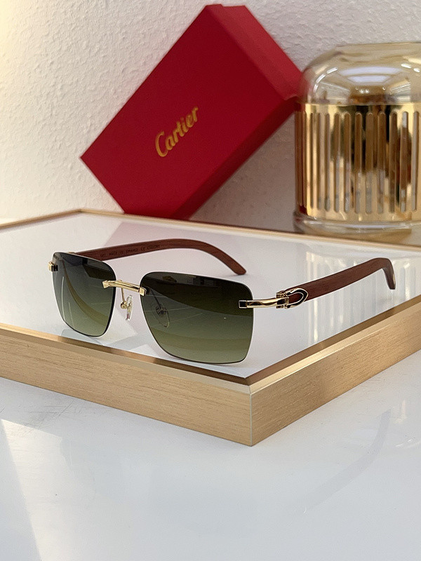 Cartier Sunglasses AAAA-7043