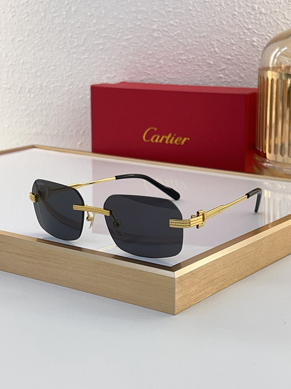 Cartier Sunglasses AAAA-7074