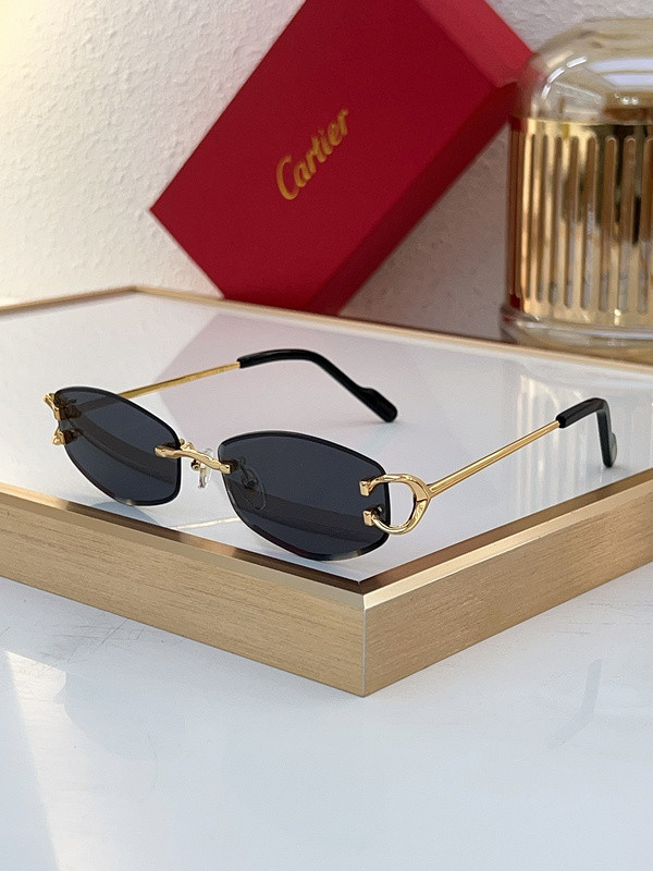 Cartier Sunglasses AAAA-7433