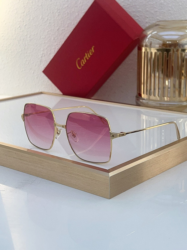Cartier Sunglasses AAAA-7142