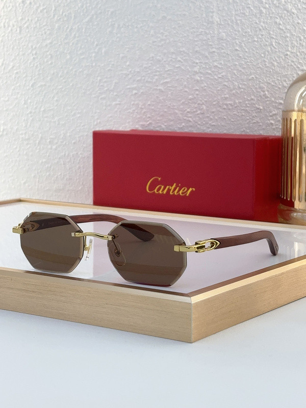 Cartier Sunglasses AAAA-7217
