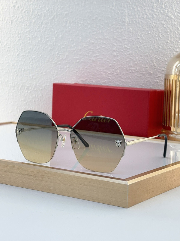 Cartier Sunglasses AAAA-7177