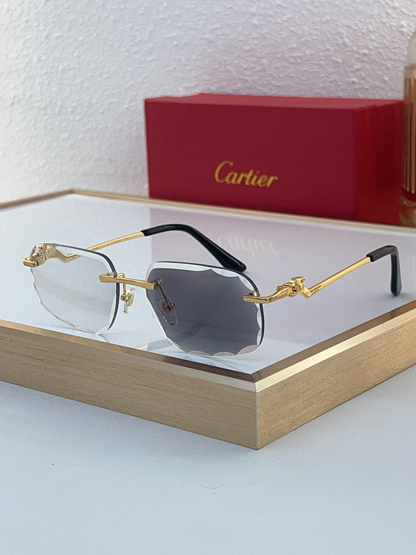Cartier Sunglasses AAAA-7021