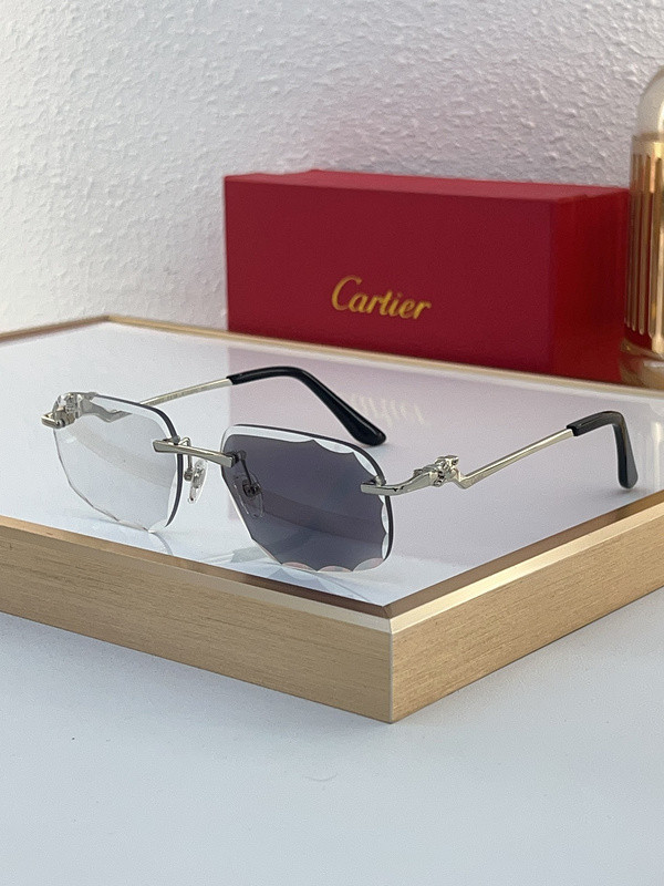 Cartier Sunglasses AAAA-7032