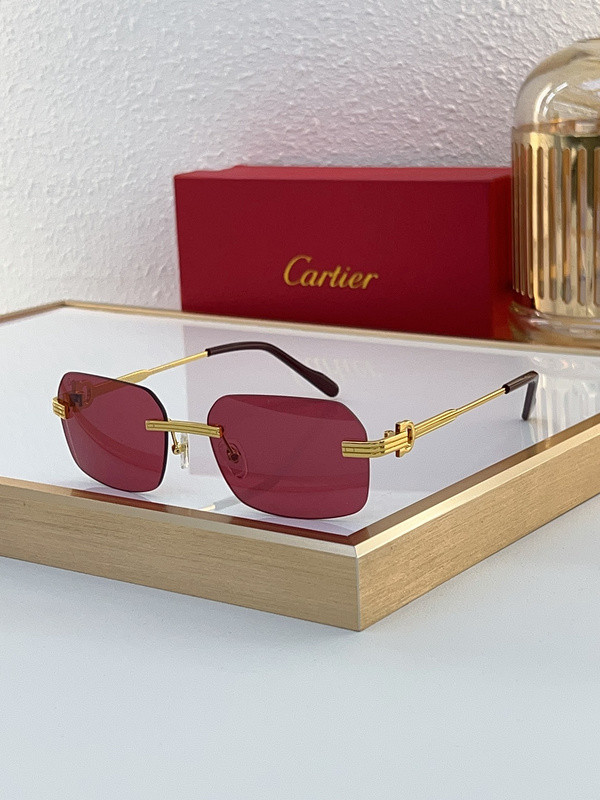 Cartier Sunglasses AAAA-7069