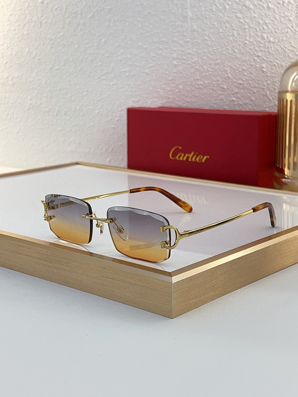 Cartier Sunglasses AAAA-6973