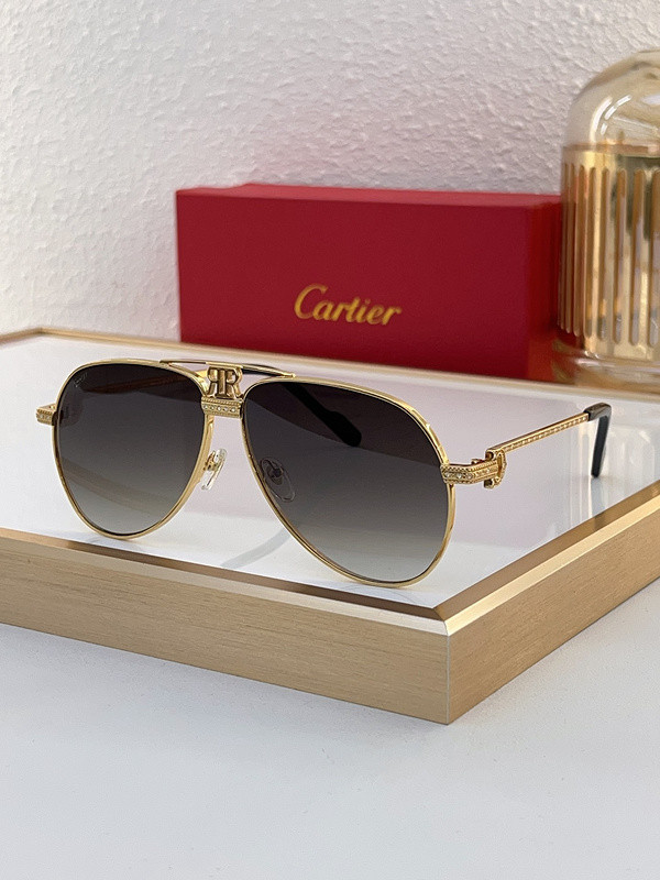 Cartier Sunglasses AAAA-7339