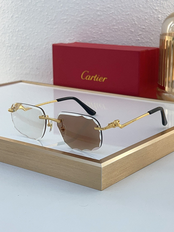 Cartier Sunglasses AAAA-7028