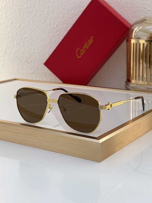 Cartier Sunglasses AAAA-7052
