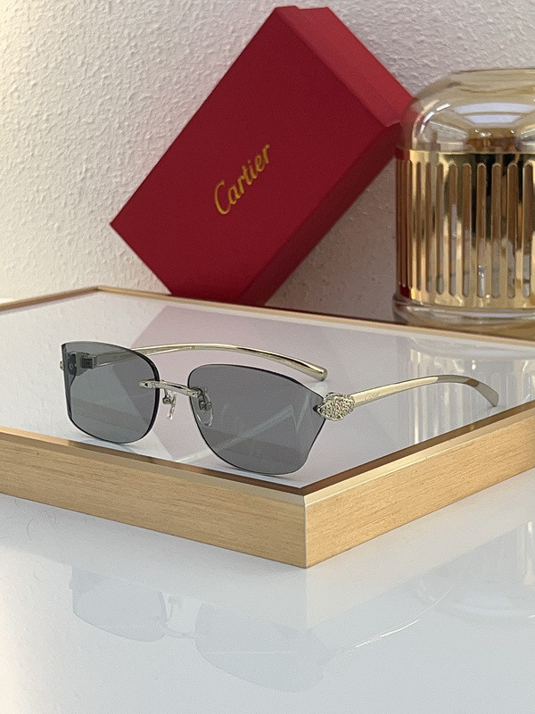 Cartier Sunglasses AAAA-7467