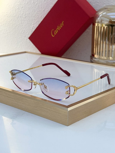 Cartier Sunglasses AAAA-7434