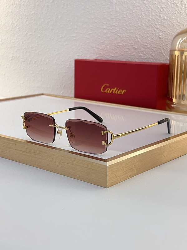 Cartier Sunglasses AAAA-6980