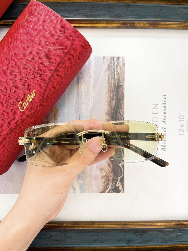 Cartier Sunglasses AAAA-7062