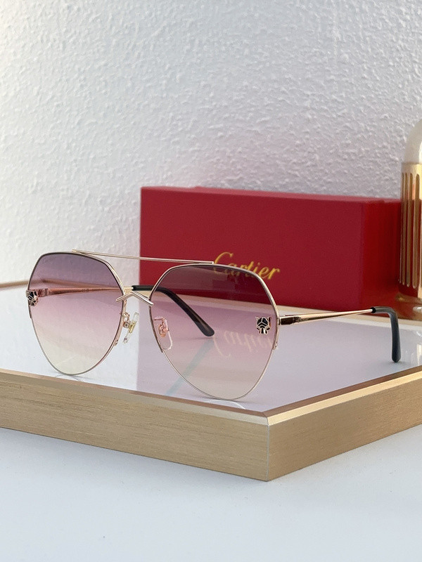 Cartier Sunglasses AAAA-7493