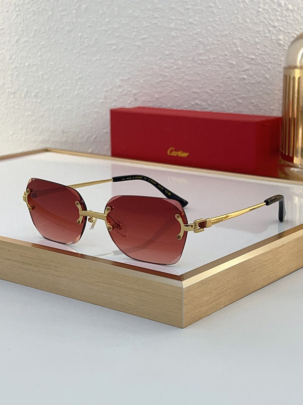Cartier Sunglasses AAAA-7362