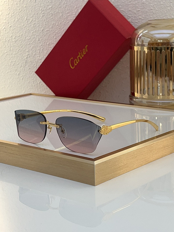 Cartier Sunglasses AAAA-7462