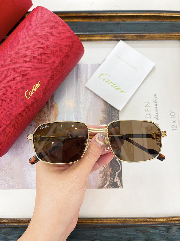 Cartier Sunglasses AAAA-7249