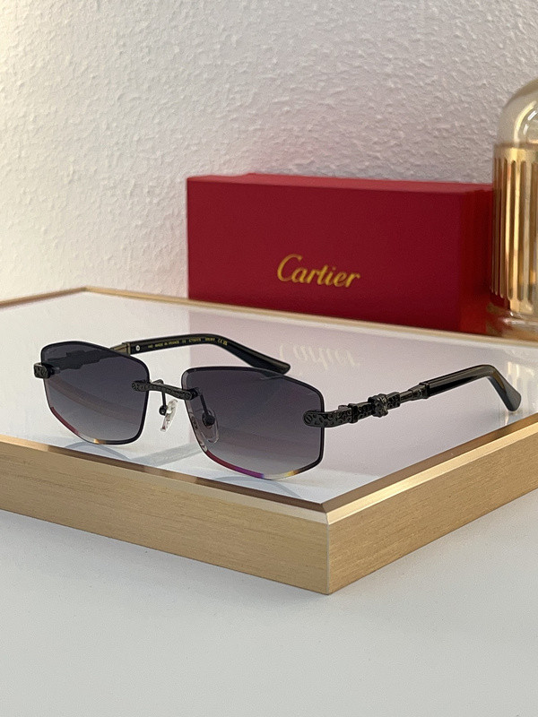 Cartier Sunglasses AAAA-7453
