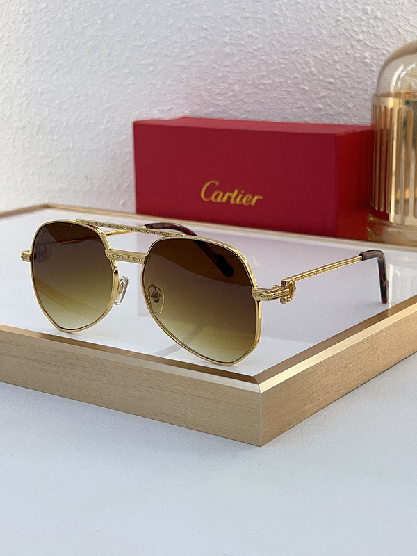 Cartier Sunglasses AAAA-7335