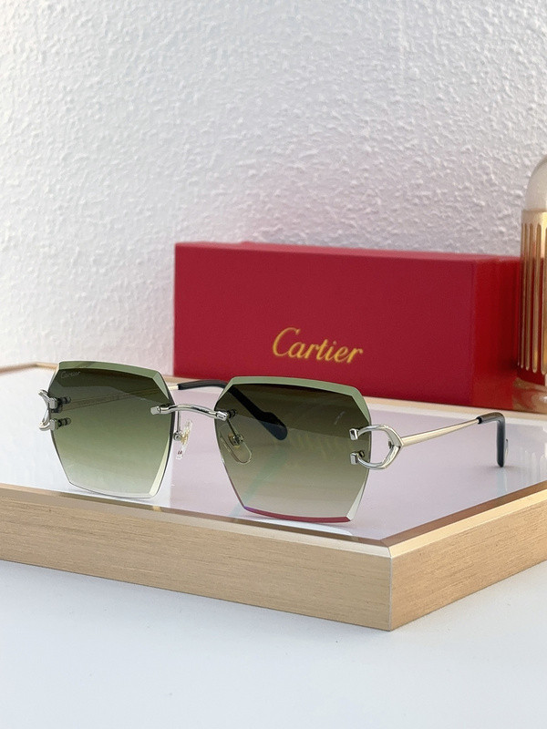 Cartier Sunglasses AAAA-7262