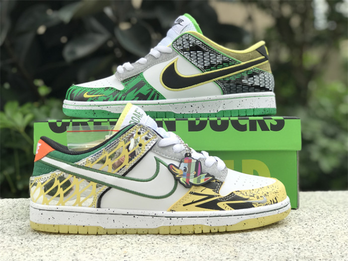Authentic Nike Dunk Low What The Duck HV1454-100