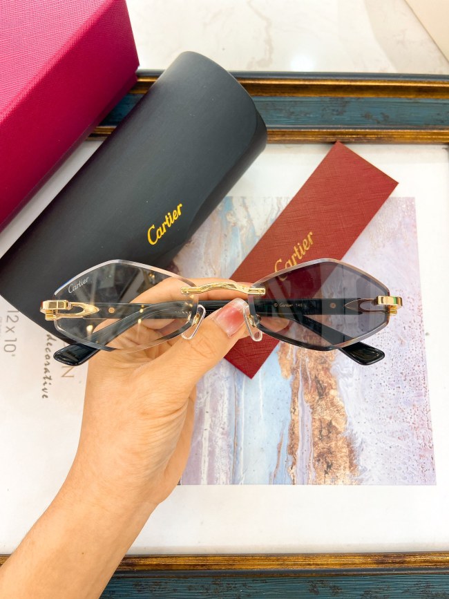 Cartier Sunglasses AAAA-7640