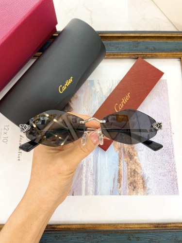 Cartier Sunglasses AAAA-7577