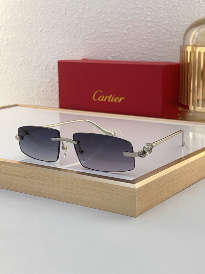 Cartier Sunglasses AAAA-8023