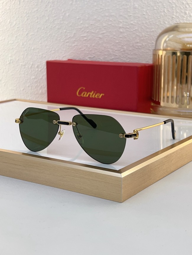 Cartier Sunglasses AAAA-8052