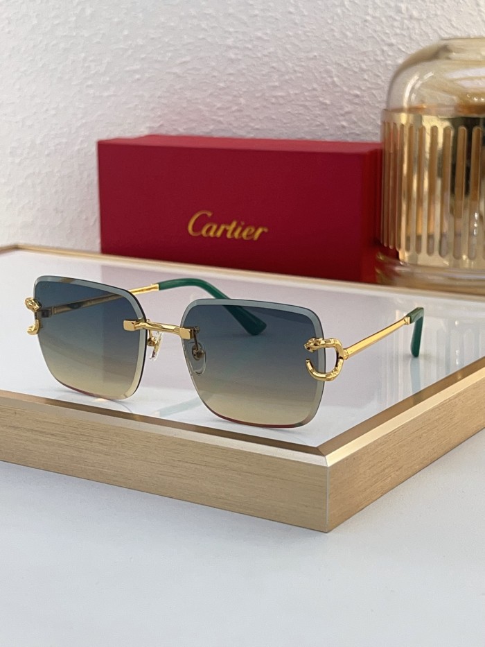 Cartier Sunglasses AAAA-7974