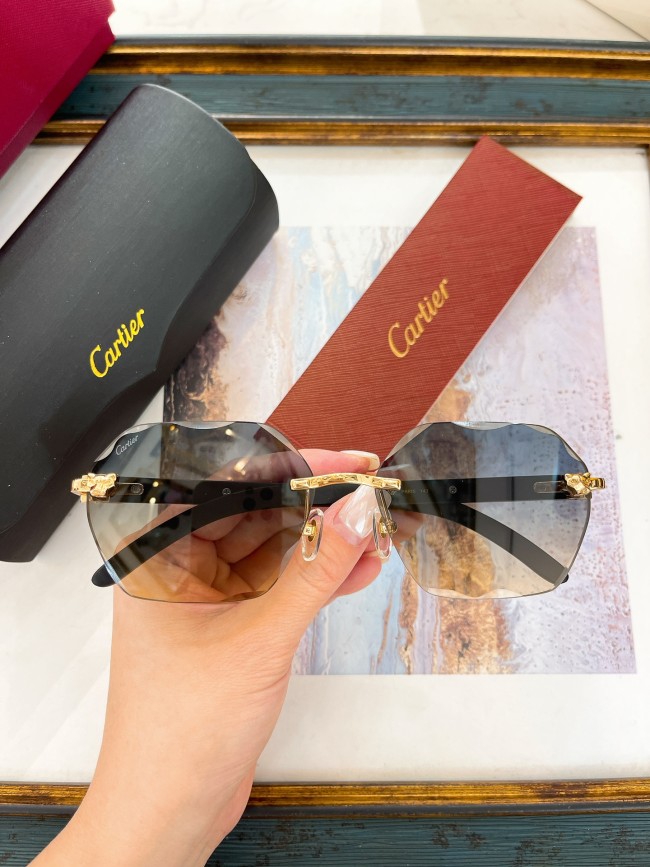 Cartier Sunglasses AAAA-7709