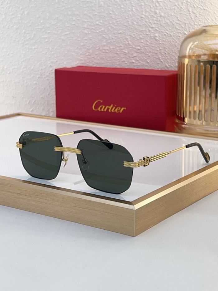 Cartier Sunglasses AAAA-7823
