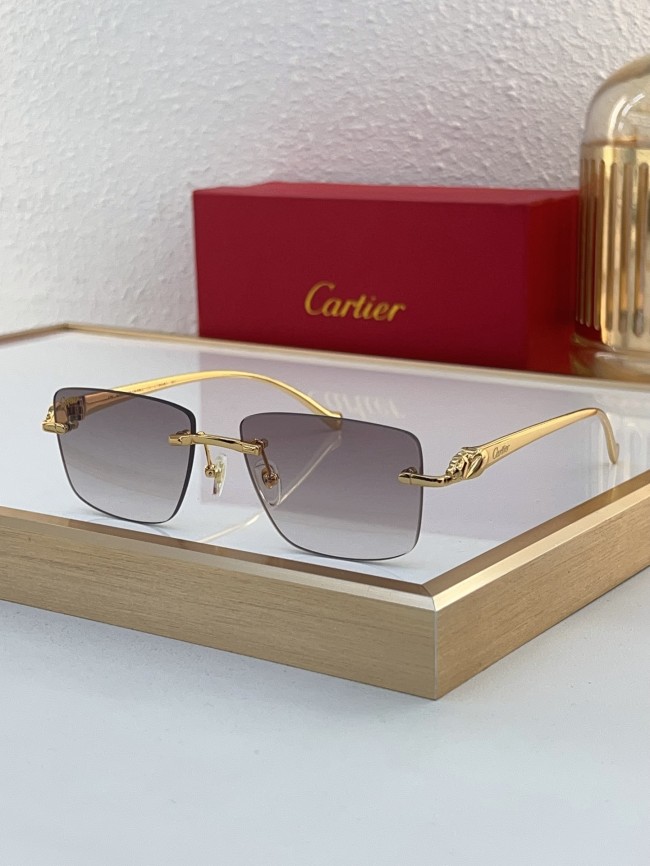 Cartier Sunglasses AAAA-7816