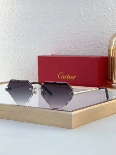 Cartier Sunglasses AAAA-8196